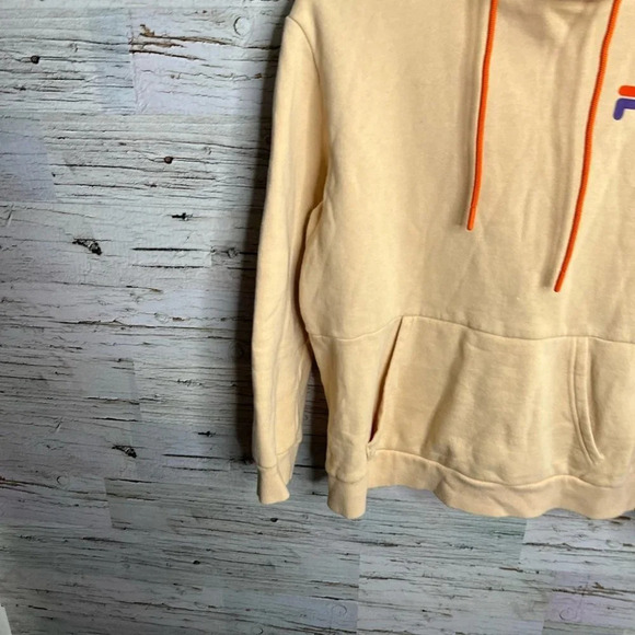 FiLA yellow hoodie sweater  size small - Picture 5 of 9
